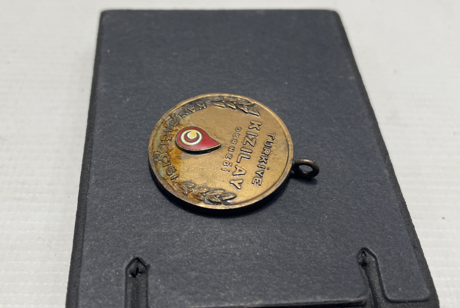 MİNELİ KIZILAY KAN BAĞIŞÇISI MADALYONU