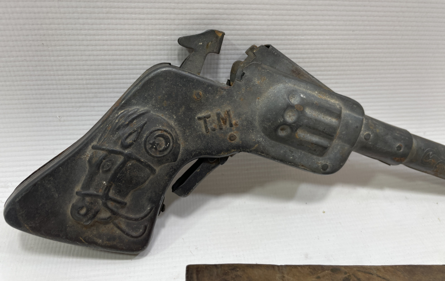 ORJİNAL KININDA ANTİKA METAL TABANCA