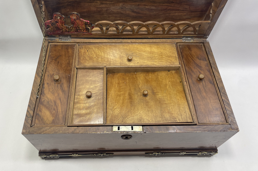 OSMANLI DÖNEMİ AHŞAP HATTAT SANDIĞI