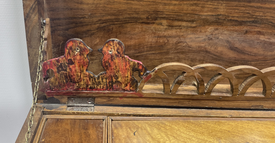 OSMANLI DÖNEMİ AHŞAP HATTAT SANDIĞI