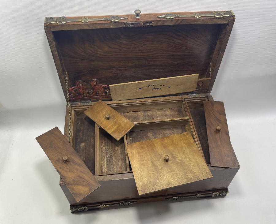 OSMANLI DÖNEMİ AHŞAP HATTAT SANDIĞI