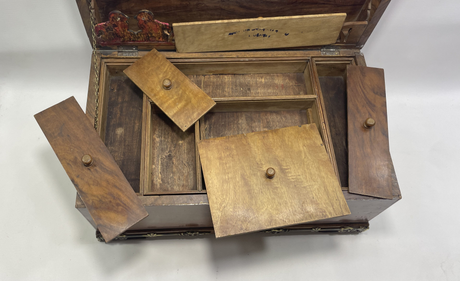 OSMANLI DÖNEMİ AHŞAP HATTAT SANDIĞI