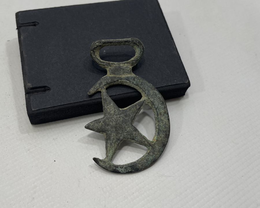 OSMANLI DÖNEMİ AY YILDIZLI SÜVARİ AT KOŞUM PARÇASI