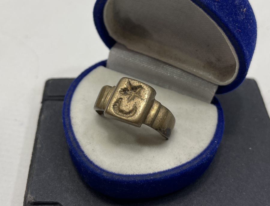 OSMANLI DÖNEMİ AY YILDIZLI YÜZÜK