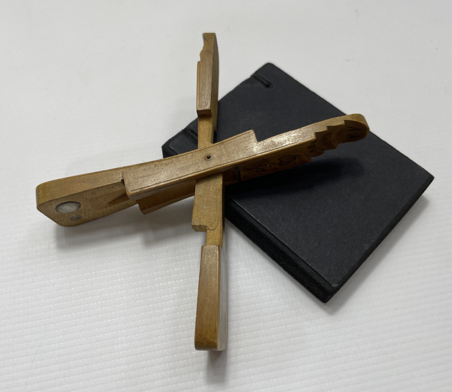 OSMANLI DÖNEMİ ÇOK NADİR AHŞAP KUYUMCU TERAZİSİ