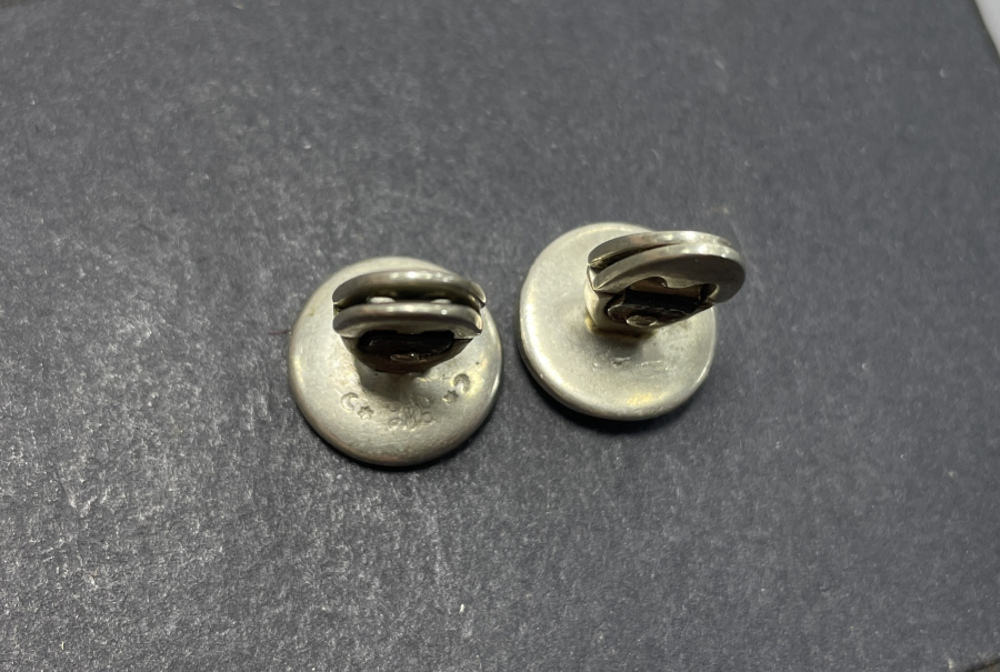 OSMANLI DÖNEMİ ÇOK NADİR HİLAL-İ AHMER KOL DÜĞMESİ