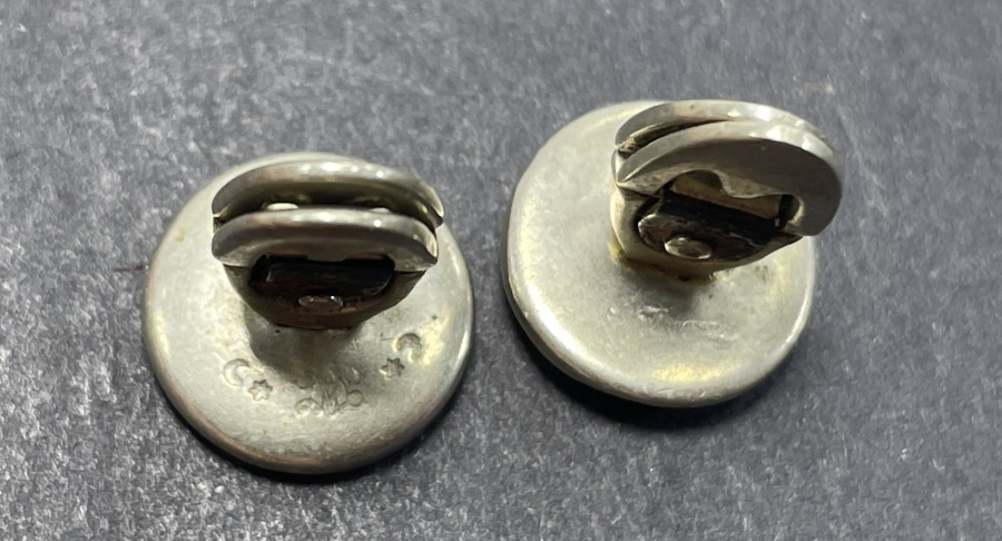 OSMANLI DÖNEMİ ÇOK NADİR HİLAL-İ AHMER KOL DÜĞMESİ