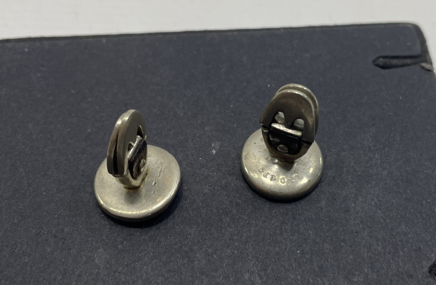 OSMANLI DÖNEMİ ÇOK NADİR HİLAL-İ AHMER KOL DÜĞMESİ