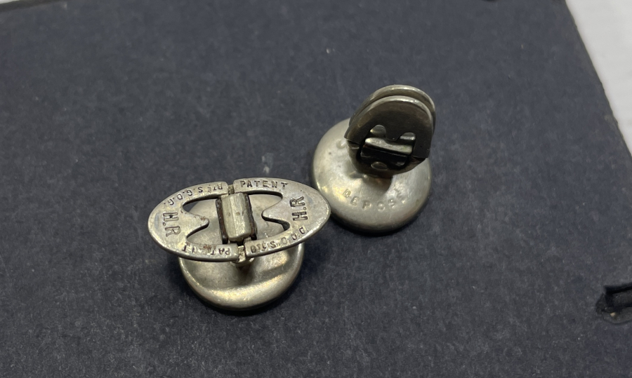 OSMANLI DÖNEMİ ÇOK NADİR HİLAL-İ AHMER KOL DÜĞMESİ