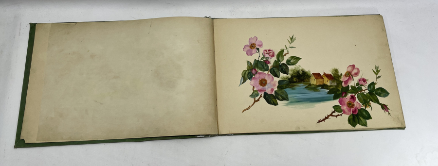 OSMANLI DÖNEMİ DEV BOYDA ÜZERİ OSMANLI DEVLET ARMALI RESİM DEFTERİ