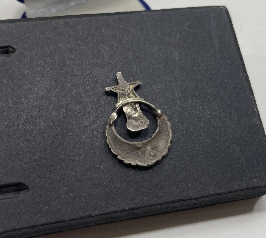 OSMANLI DÖNEMİ MEVLEVİ SİKKELİ GÜMÜŞ PARÇA