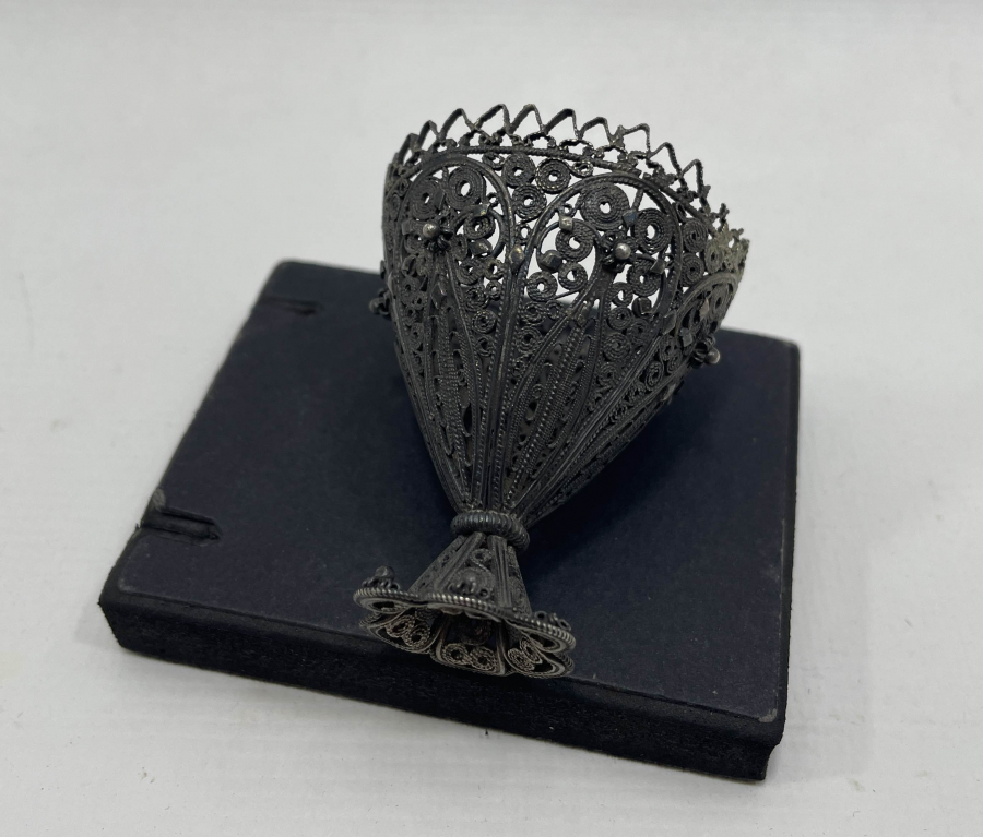 OSMANLI DÖNEMİ TELKARİ İŞÇİLİKLİ FİNCAN ZARFI