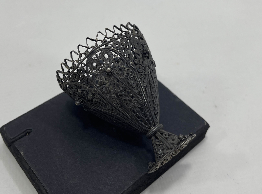 OSMANLI DÖNEMİ TELKARİ İŞÇİLİKLİ FİNCAN ZARFI