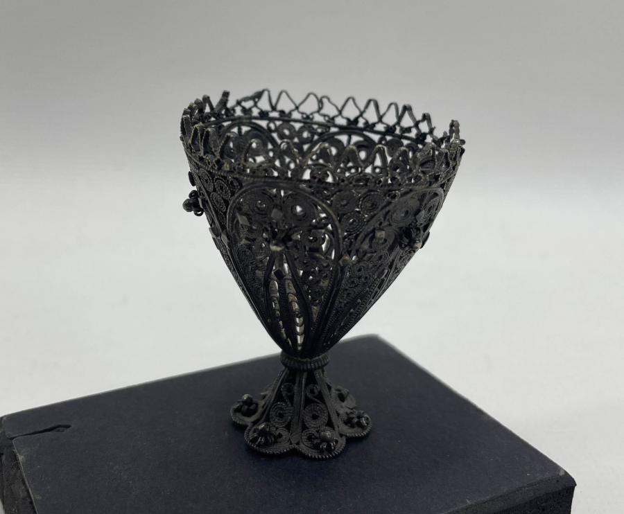 OSMANLI DÖNEMİ TELKARİ İŞÇİLİKLİ FİNCAN ZARFI