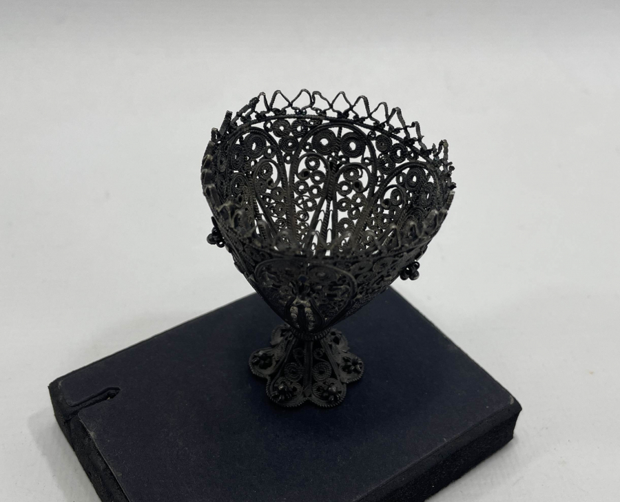 OSMANLI DÖNEMİ TELKARİ İŞÇİLİKLİ FİNCAN ZARFI