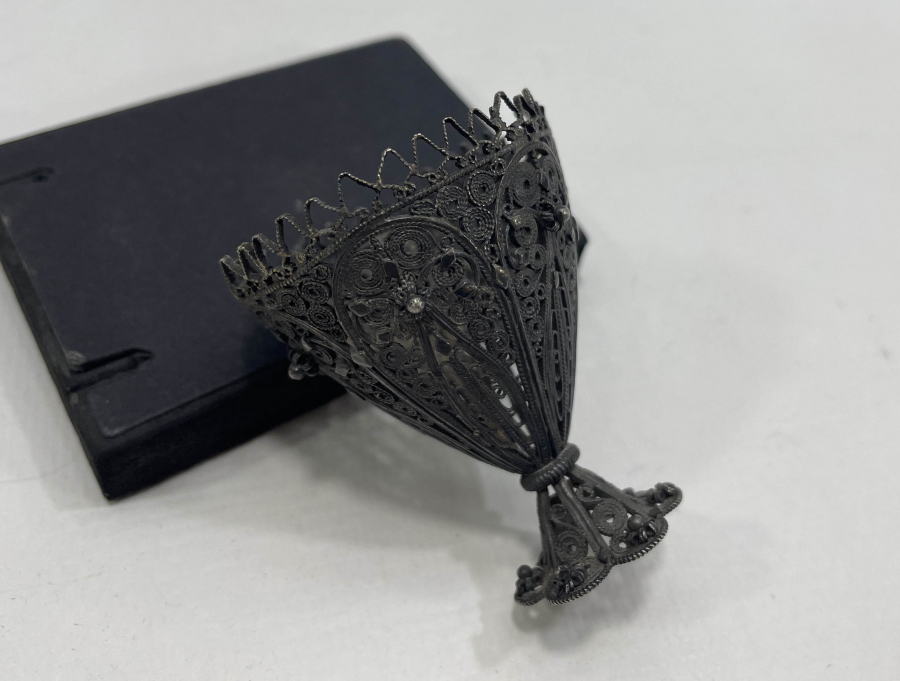 OSMANLI DÖNEMİ TELKARİ İŞÇİLİKLİ FİNCAN ZARFI