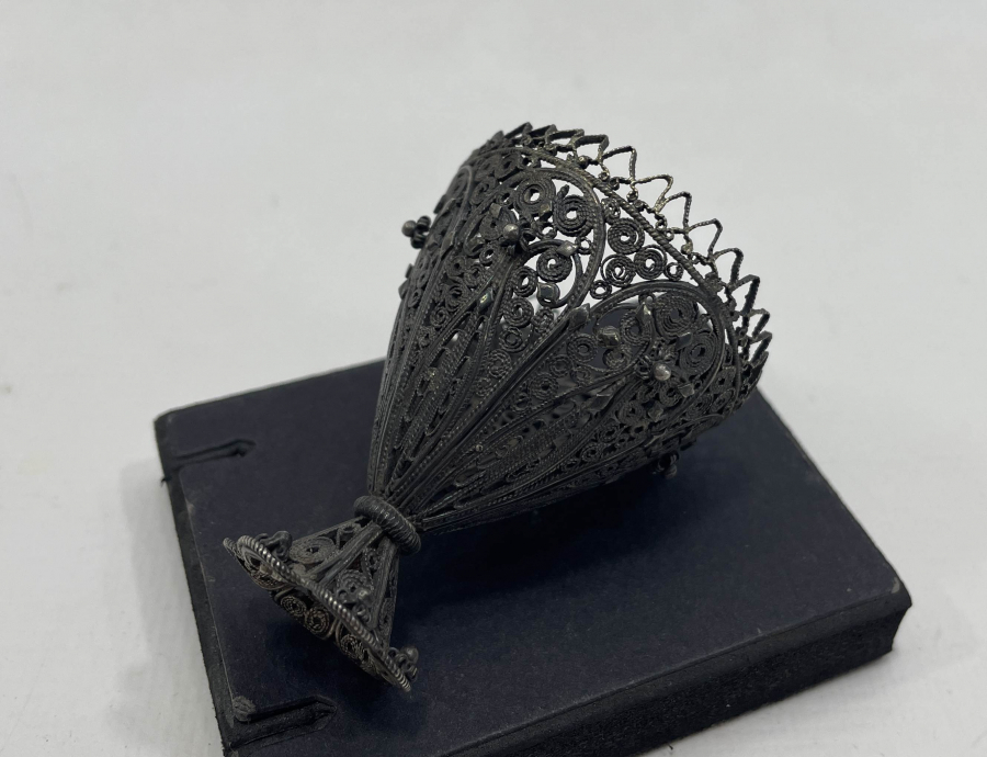 OSMANLI DÖNEMİ TELKARİ İŞÇİLİKLİ FİNCAN ZARFI