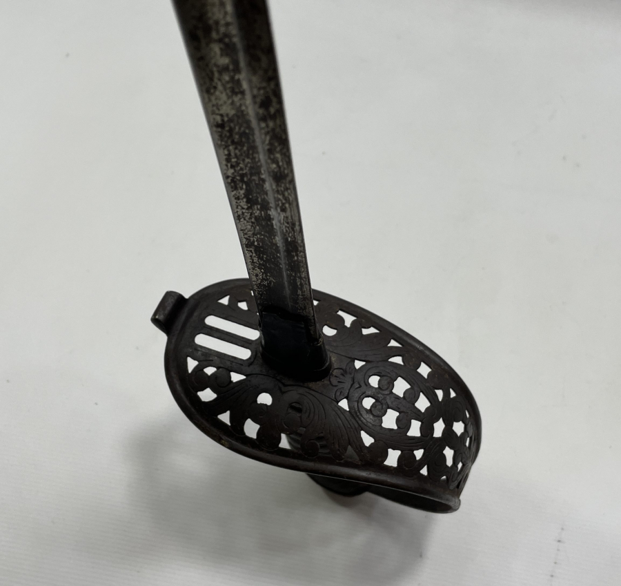 SAPI İGUANA DERİSİNDEN MAMUL ÇOK NADİR OSMANLI DÖNEMİ SÜVARİ SUBAY KILICI