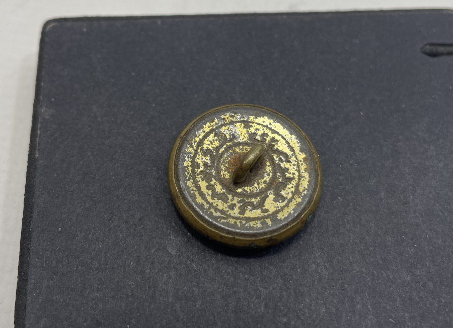 1. DÜNYA SAVAŞI DÖNEMİ ARKASI OSMANLICA YAZILI NADİR SUBAY DÜĞMESİ