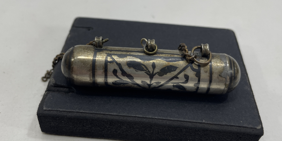 OSMANLI DÖNEMİ SAVATLI GÜMÜŞ HAMAYIL