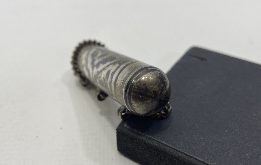 OSMANLI DÖNEMİ SAVATLI GÜMÜŞ HAMAYIL