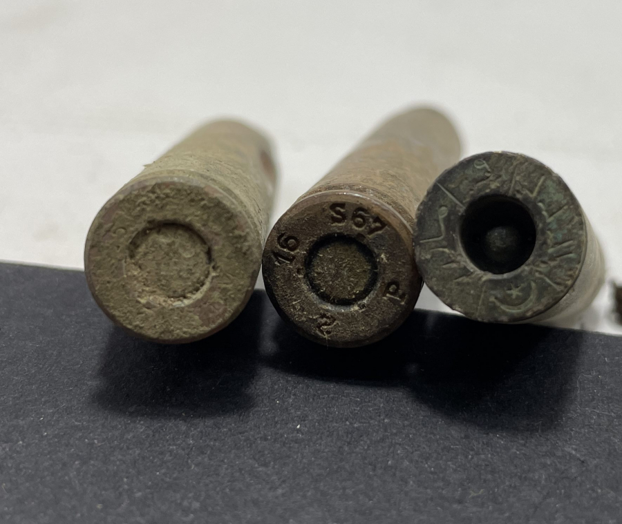 1. DÜNYA SAVAŞI İNGİLİZ VE OSMANLI MAVZER MERMİSİ LOTU