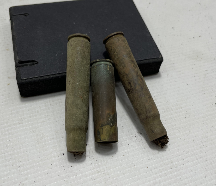 1. DÜNYA SAVAŞI İNGİLİZ VE OSMANLI MAVZER MERMİSİ LOTU