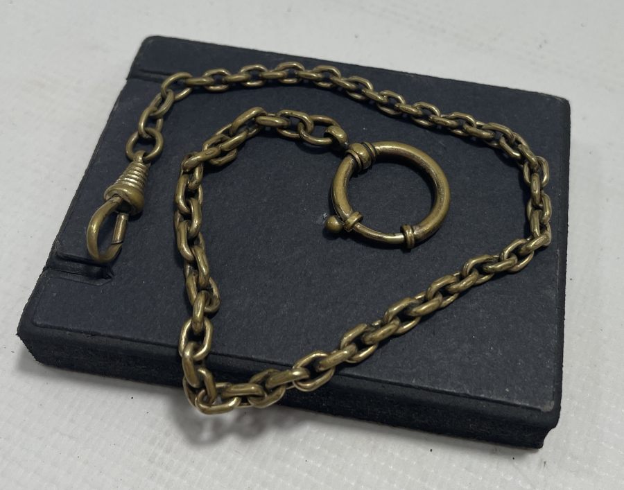 1900 BAŞLARI ALTIN KAPLAMA CEP SAATİ KÖSTEĞİ