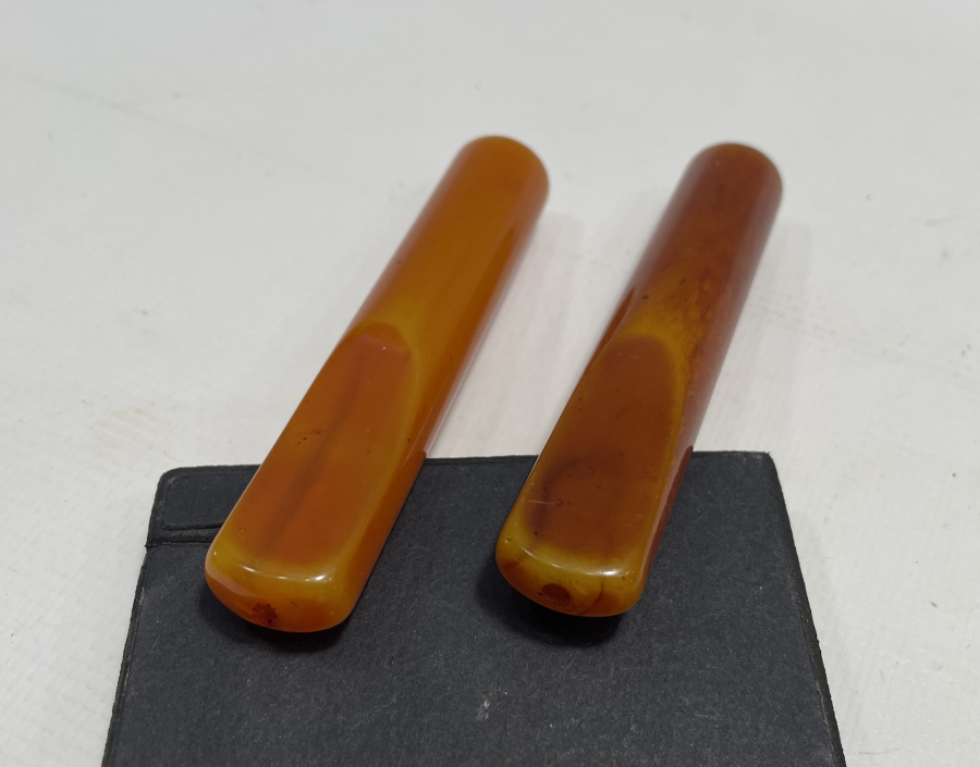 2 ADET ANTİKA SİGARA AĞIZLIĞI