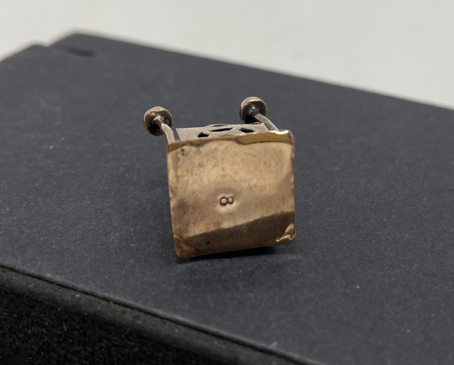 CAMİ FORMUNDA ÖZEL YAPIM ANTİKA  ALTIN KOLYE