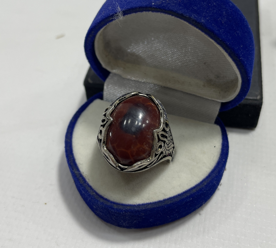 KABARTMA İŞÇİLİKLİ GÜMÜŞ YÜZÜK