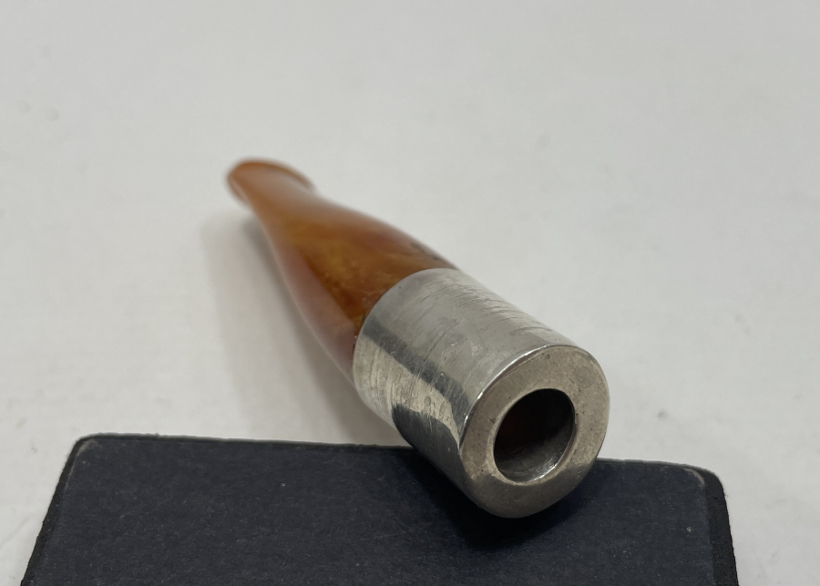 OSMANLI DÖNEMİ DAMLA KEHRİBAR SİGARA AĞIZLIĞI