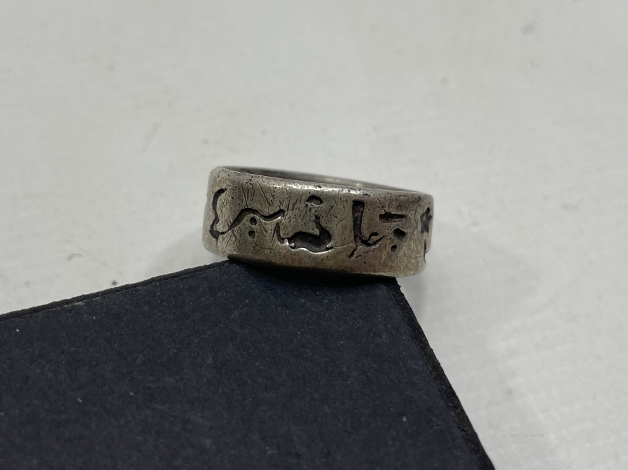 OSMANLI DÖNEMİ HİLALİ AHMER GÜMÜŞ CİHADİYE YÜZÜĞÜ