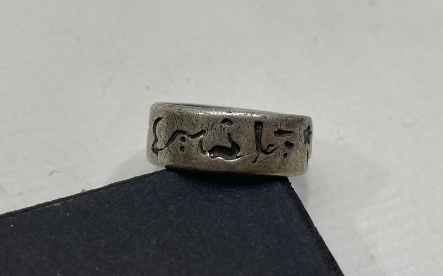 OSMANLI DÖNEMİ HİLALİ AHMER GÜMÜŞ CİHADİYE YÜZÜĞÜ