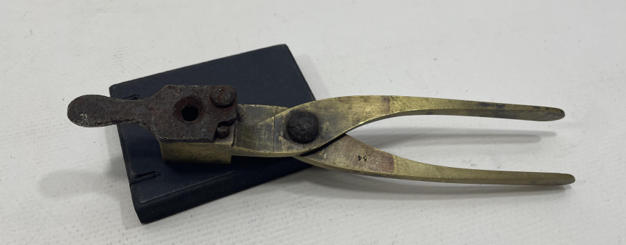 OSMANLI DÖNEMİ NADİR TABANCA KURŞUNU KALIBI