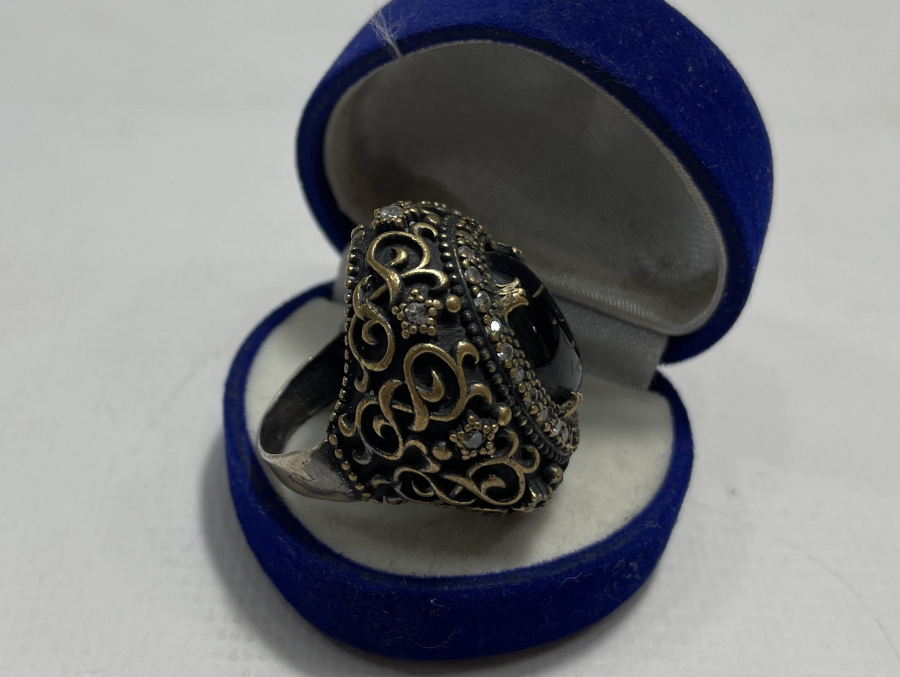 ÜZERİ DUALI DEV BOYDA HÜRREM YÜZÜĞÜ