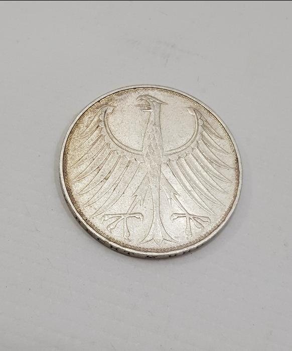 1972 ALMANYA 5 MARK GÜMÜŞ PARA