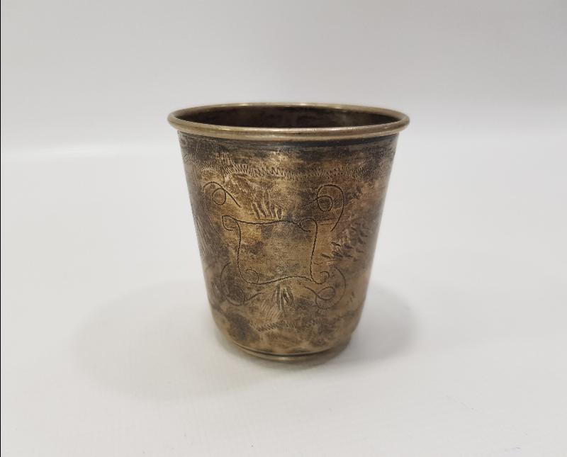 ANTİKA GÜMÜŞ SU BARDAĞI