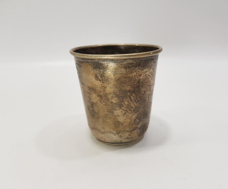 ANTİKA GÜMÜŞ SU BARDAĞI