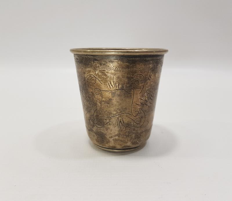 ANTİKA GÜMÜŞ SU BARDAĞI