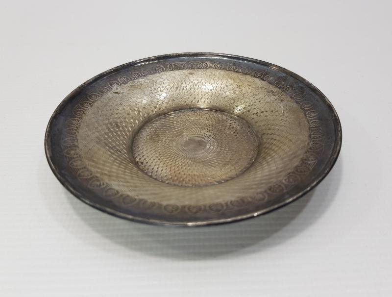 ANZAVUR İŞÇİLİKLİ GÜMÜŞ ÇAY TABAĞI