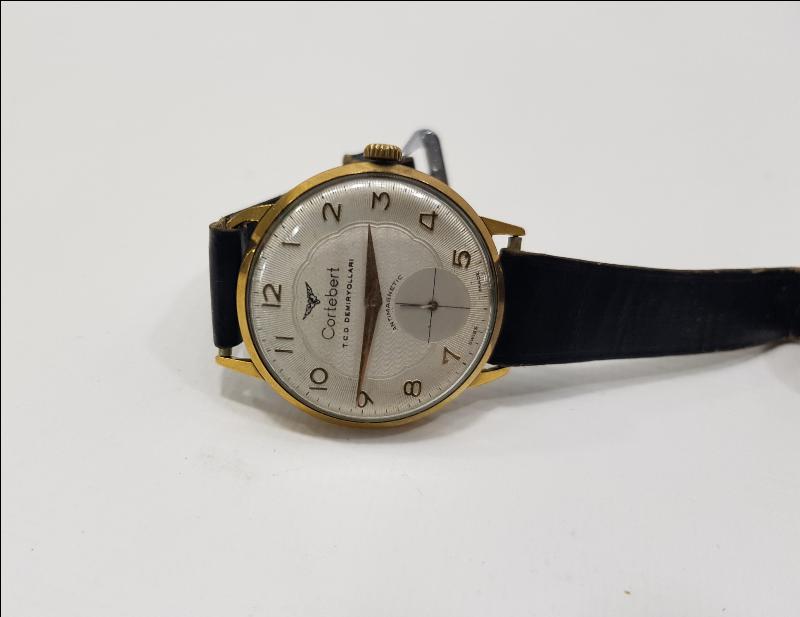 DEVLET DEMİRYOLLARI CORTEBERT KURMALI KOL SAATİ