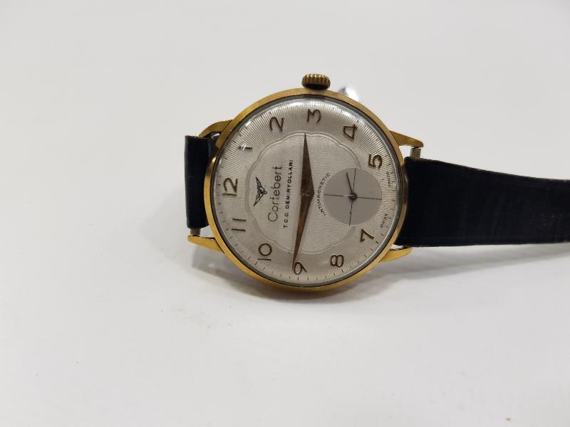 DEVLET DEMİRYOLLARI CORTEBERT KURMALI KOL SAATİ