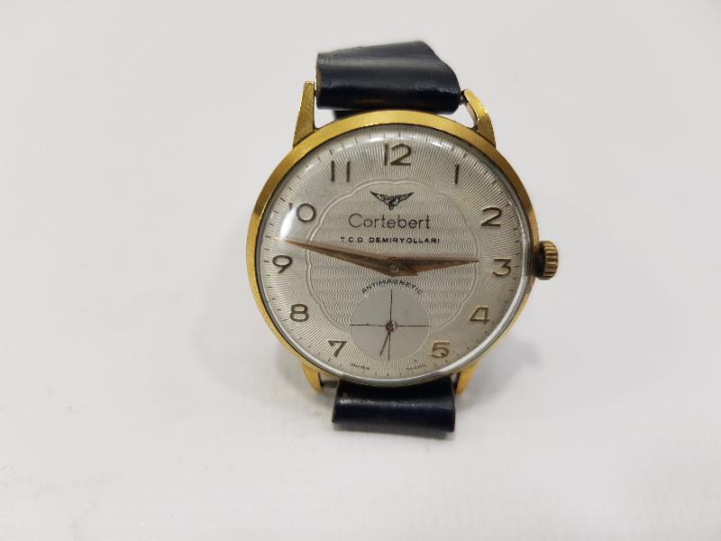 DEVLET DEMİRYOLLARI CORTEBERT KURMALI KOL SAATİ