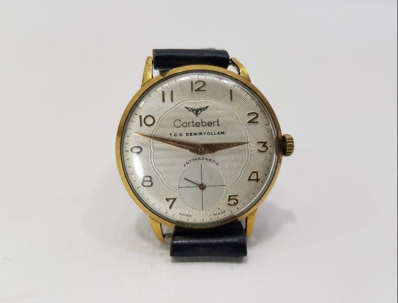 DEVLET DEMİRYOLLARI CORTEBERT KURMALI KOL SAATİ