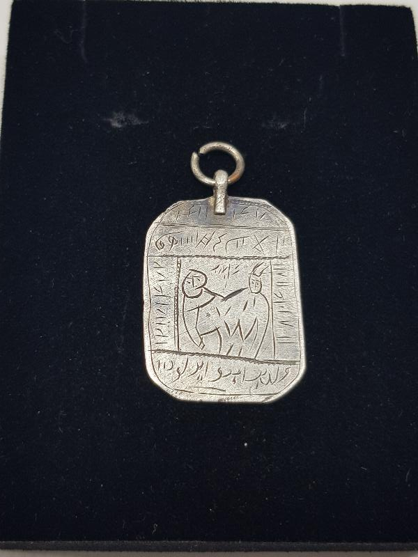 OSMANLI DÖNEMİ EŞLER ARASI MUHABBETİ ARTIRMAK İÇİN YAPILMIŞ GÜMÜŞ TILSIM