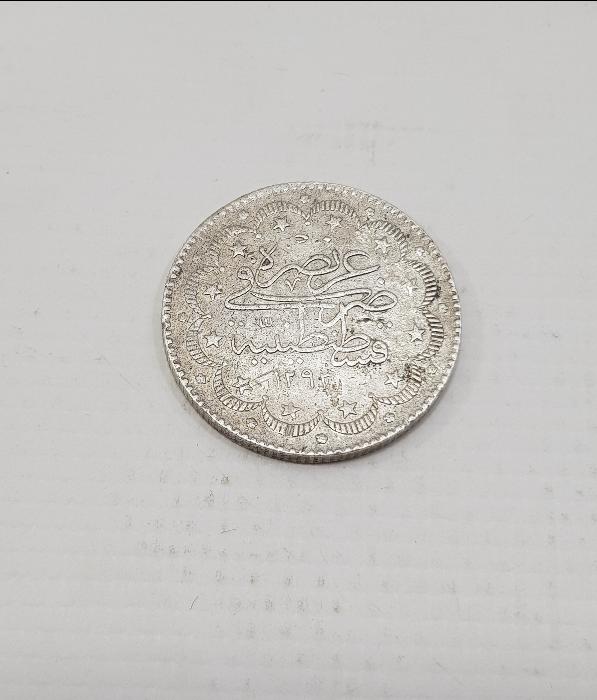 SULTAN ABDÜLHAMİD HAN DÖNEMİ GÜMÜŞ 10 KURUŞ MECİDİYE