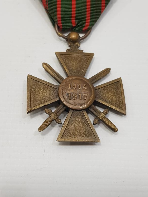 1. DÜNYA SAVAŞI 1914-1917 TARİHLİ FRANSIZ KILIÇLI NİŞANI