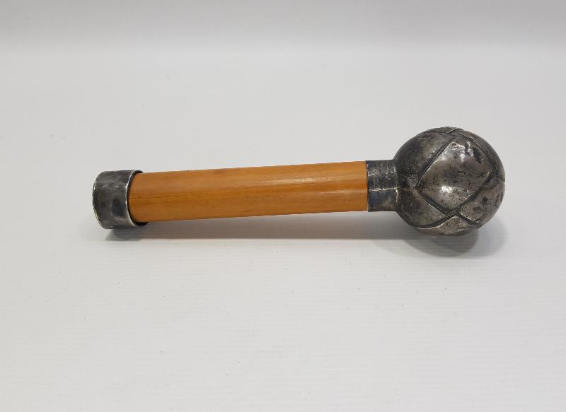 ANTİKA GÜMÜŞ BASTON SAPI