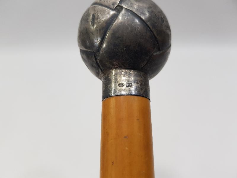 ANTİKA GÜMÜŞ BASTON SAPI